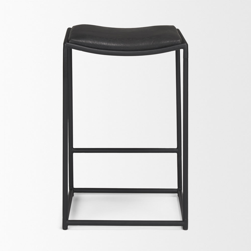 Taniel Leather Seat Stool
