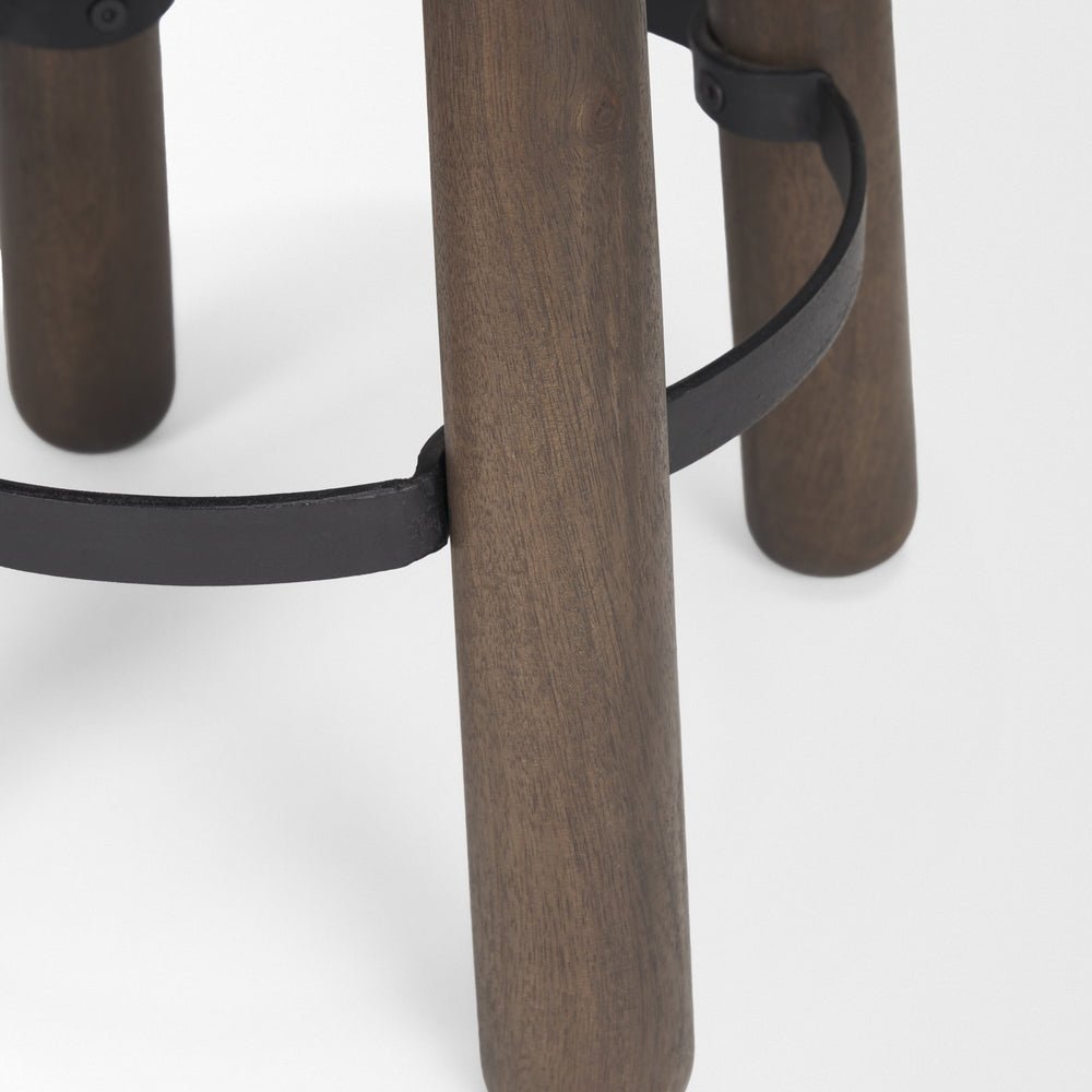 Weldon Wood Seat Stool