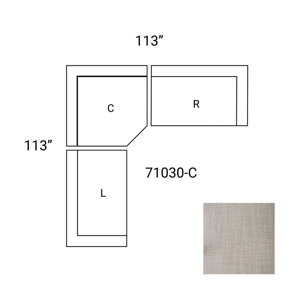 Warner Standard Sectional