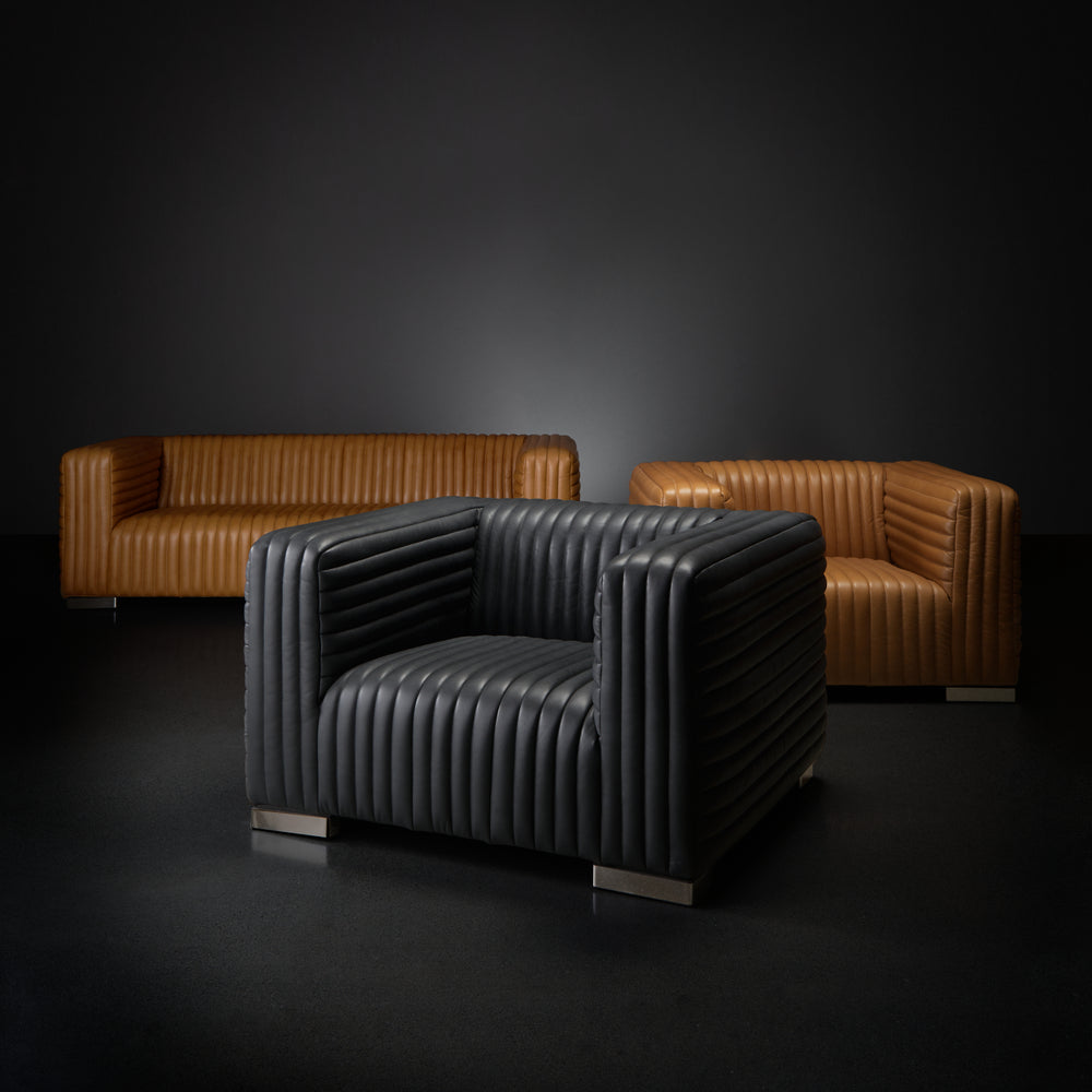 Ricciardo Leather Sofa