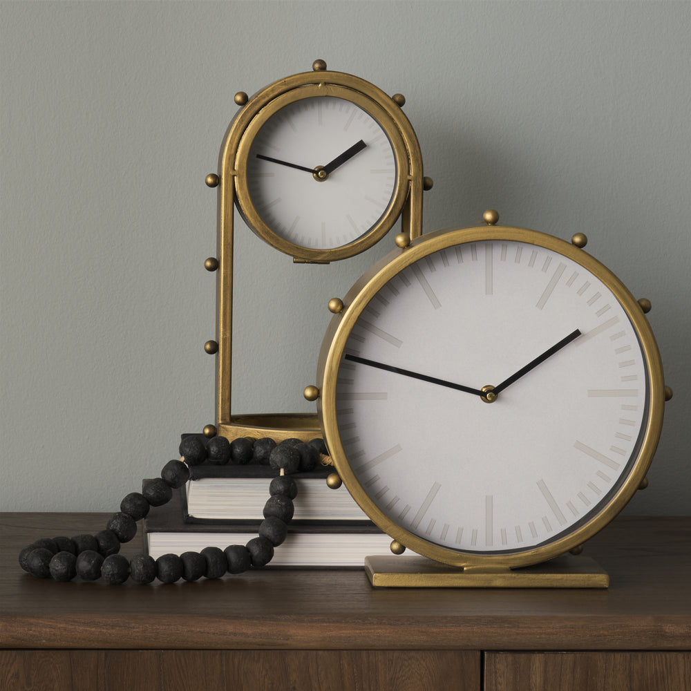 Marian Round Table Clock