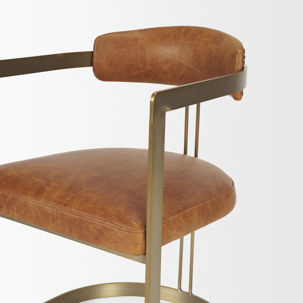 Hollyfield Leather Dining Chair