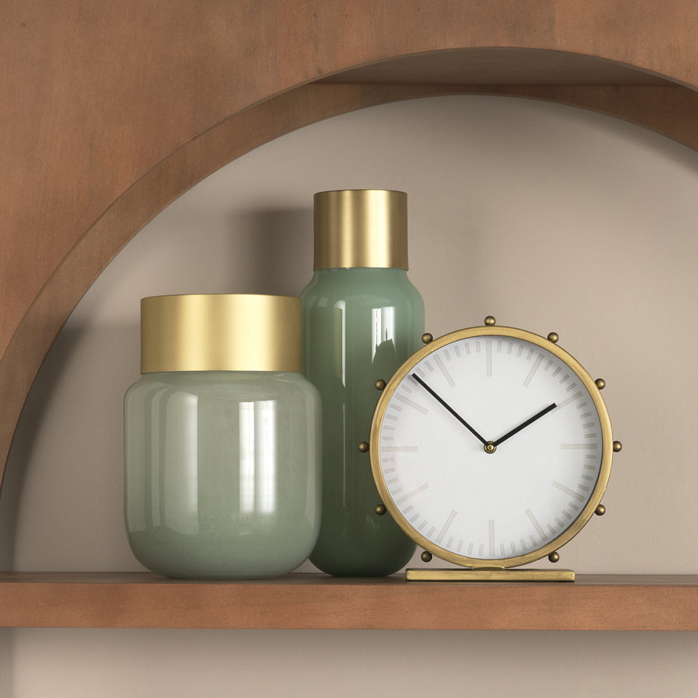 Marian Round Table Clock