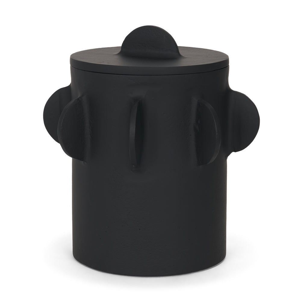 Boîte décorative noire Deacon