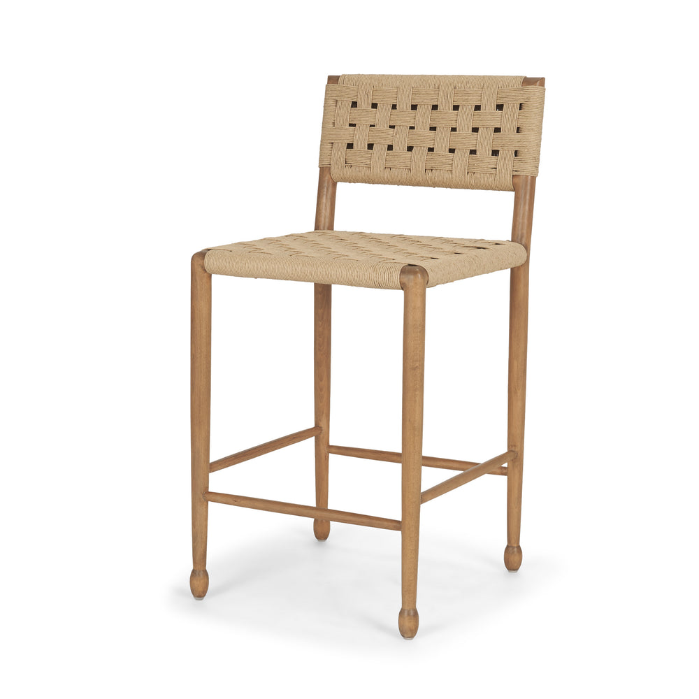 Brinley Paper Rope Seat Stool
