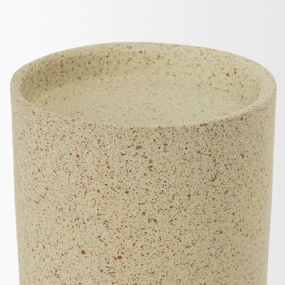 Akira Beige Candle Holder