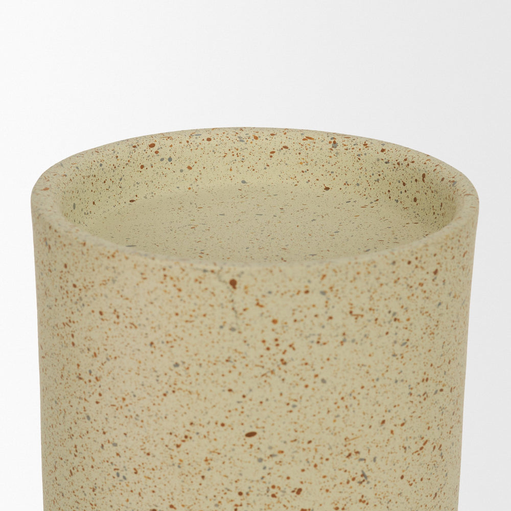 Akira Beige Candle Holder