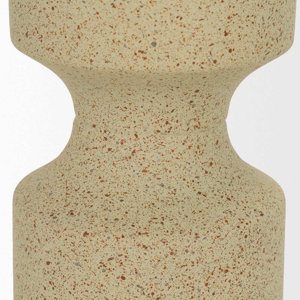 Akira Beige Candle Holder
