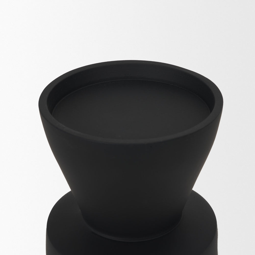 Odilia Black Candle Holder