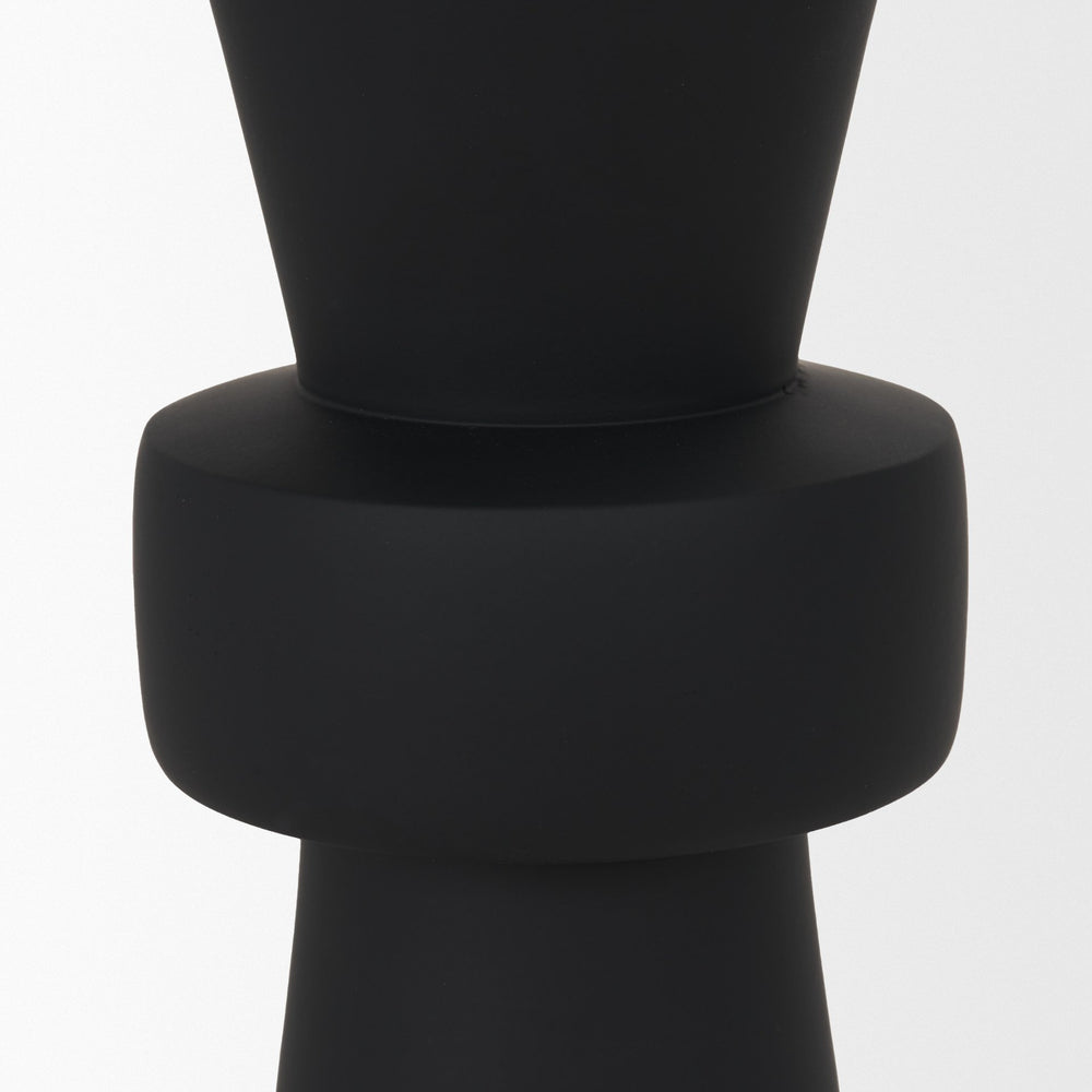 Odilia Black Candle Holder