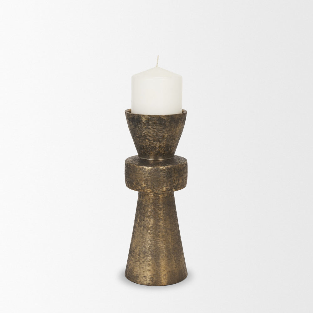 Bougeoir Odilia en or