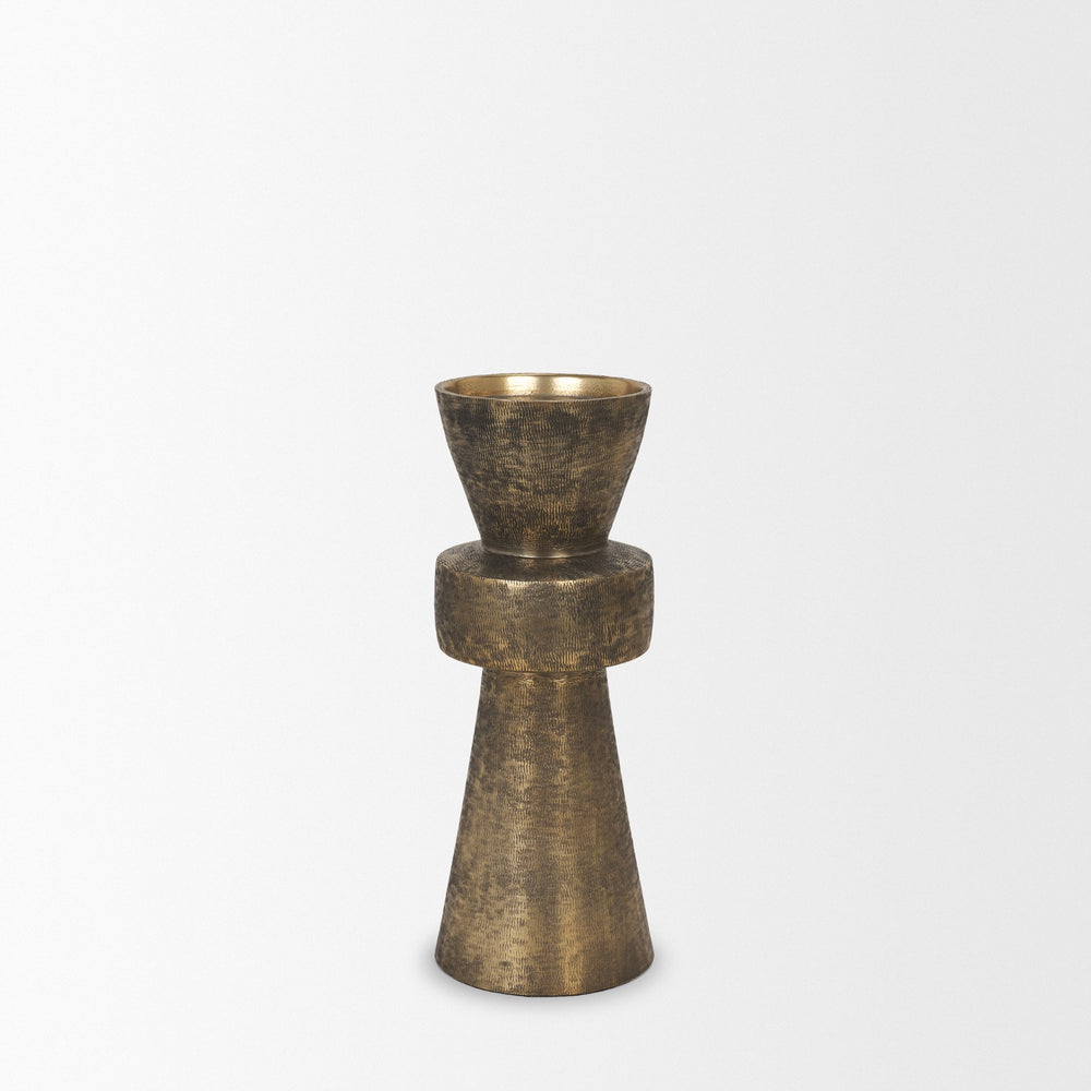 Bougeoir Odilia en or