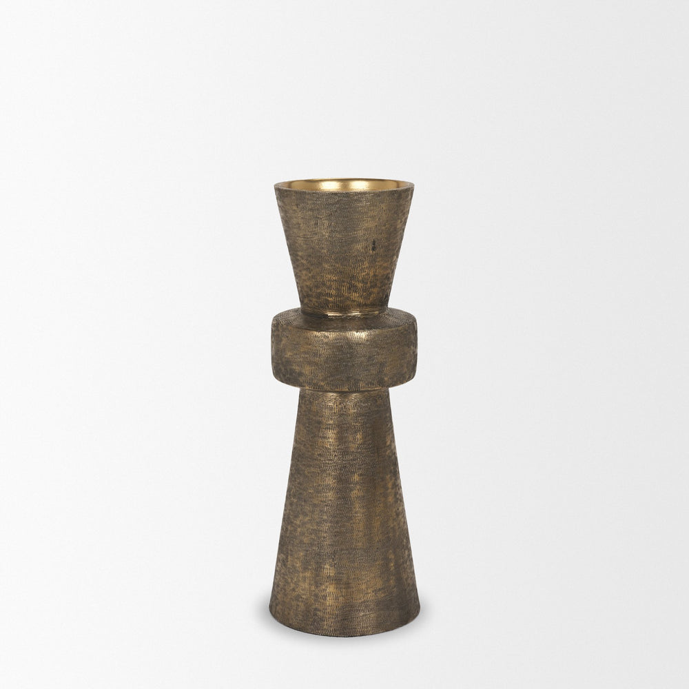 Bougeoir Odilia en or