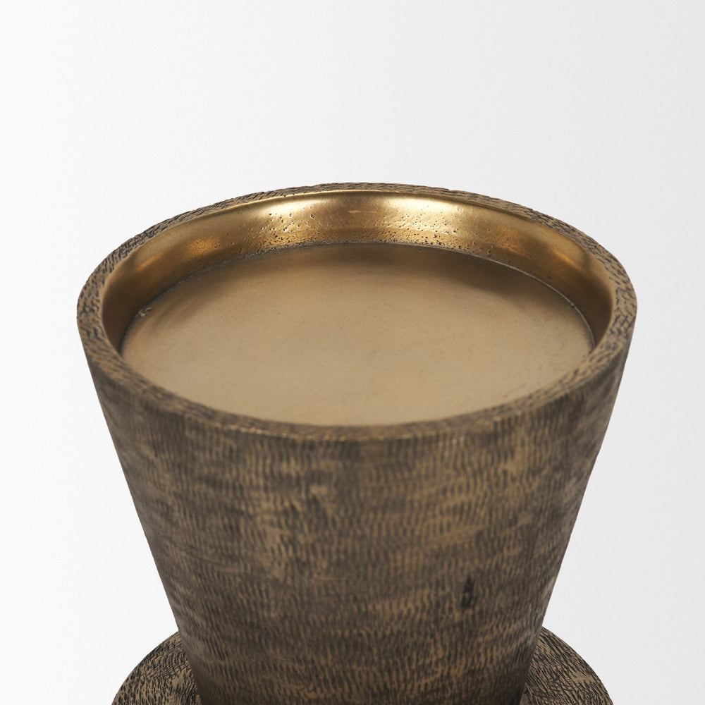 Bougeoir Odilia en or