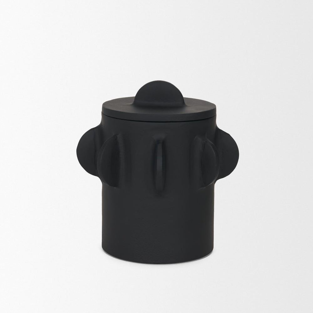 Boîte décorative noire Deacon