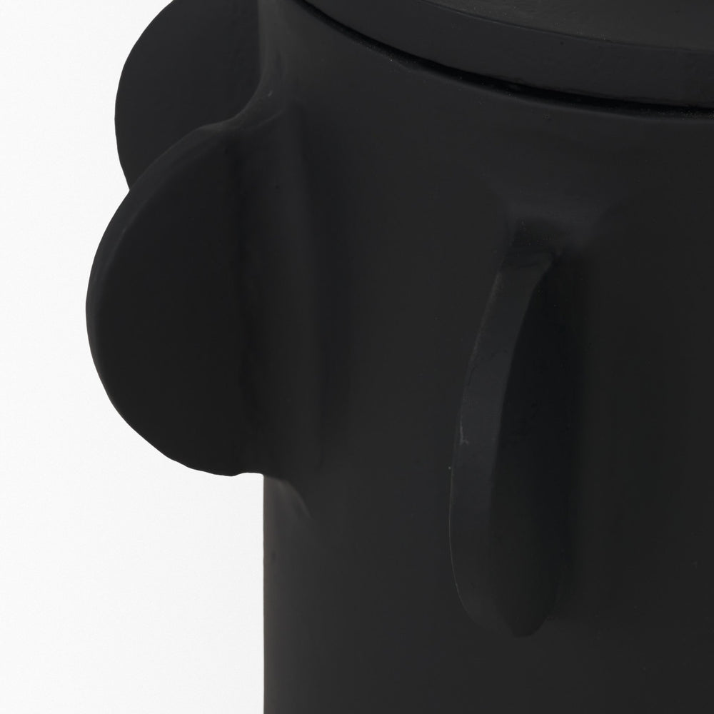 Boîte décorative noire Deacon