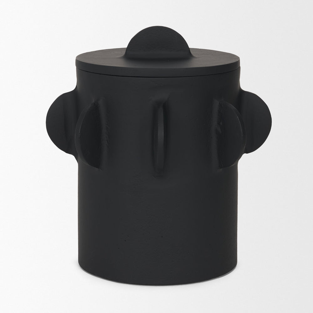Boîte décorative noire Deacon