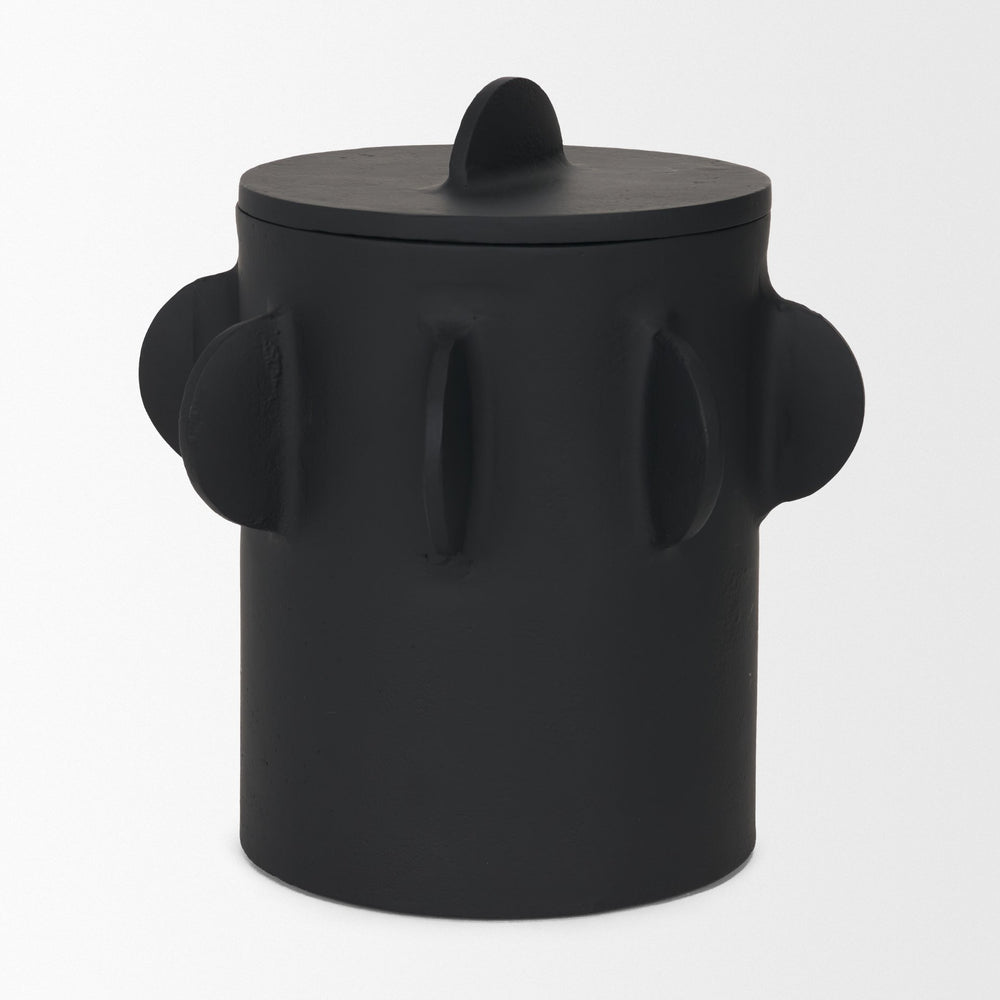 Boîte décorative noire Deacon