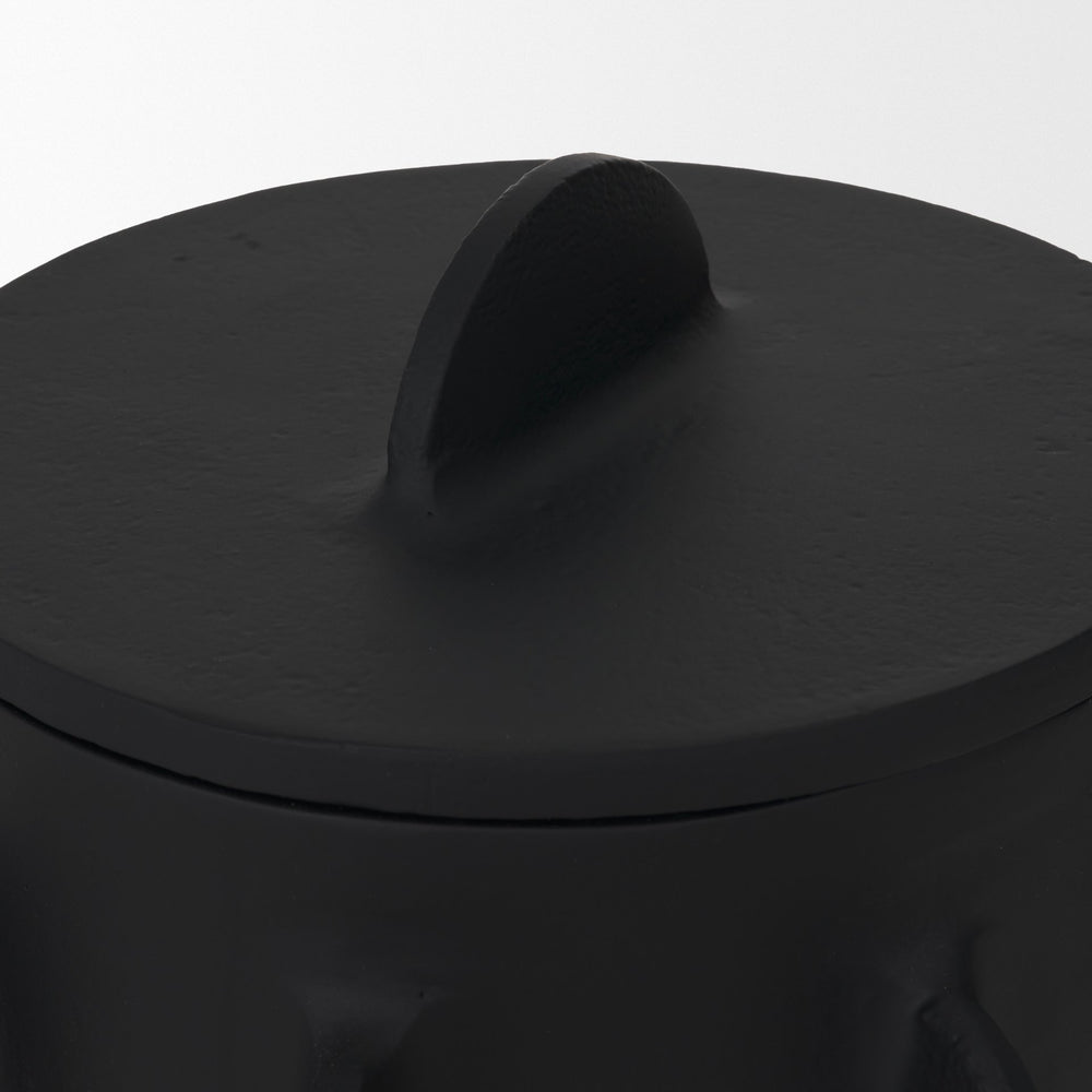 Boîte décorative noire Deacon