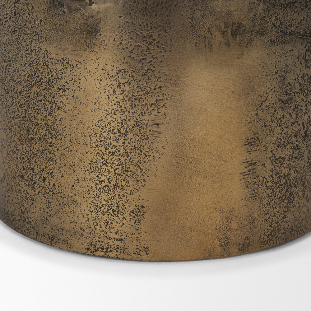 Deacon Decorative Gold Canister