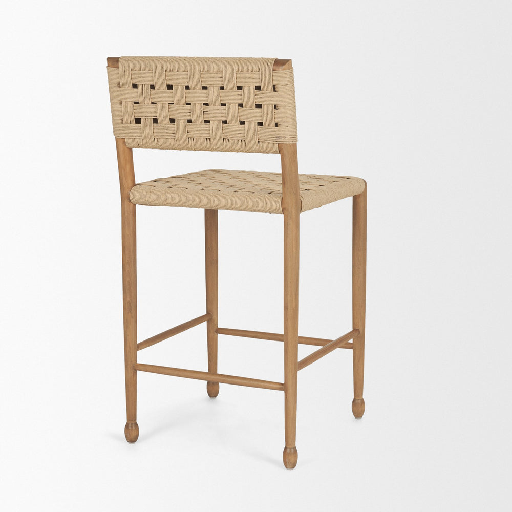 Brinley Paper Rope Seat Stool