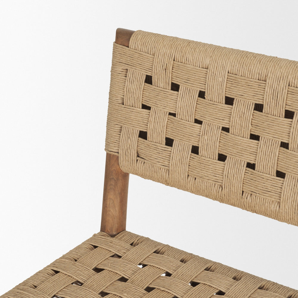 Brinley Paper Rope Seat Stool