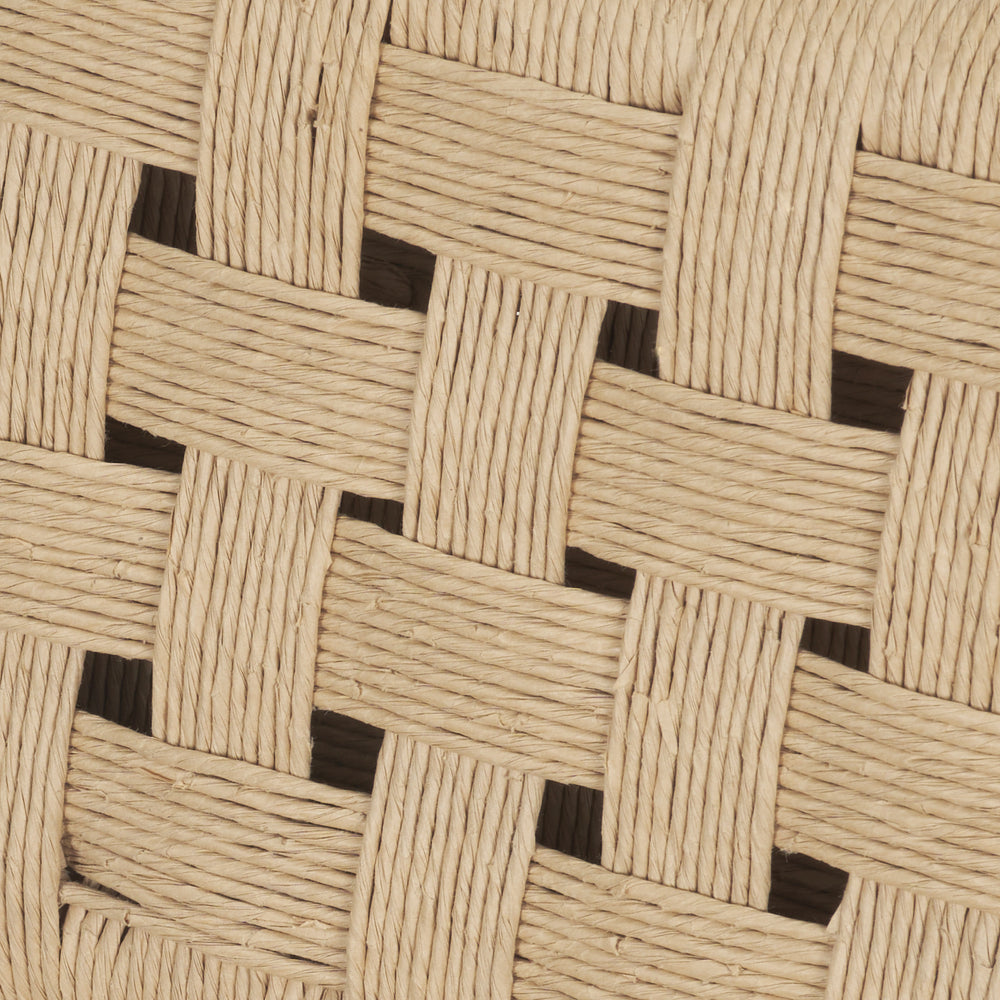 Brinley Paper Rope Seat Stool