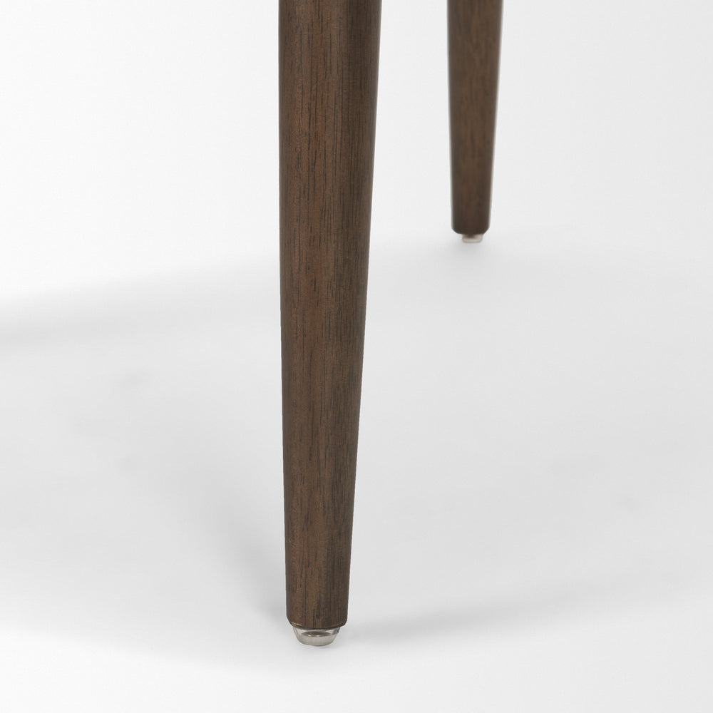 Abbie Curve Fabric Dining Chair