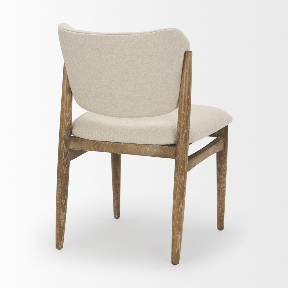 Chaise de salle à manger en tissu Cline