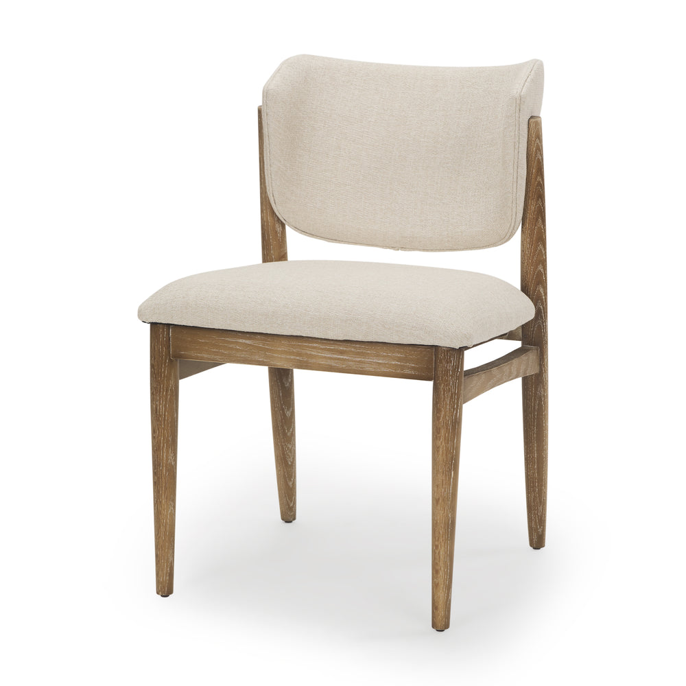 Chaise de salle à manger en tissu Cline