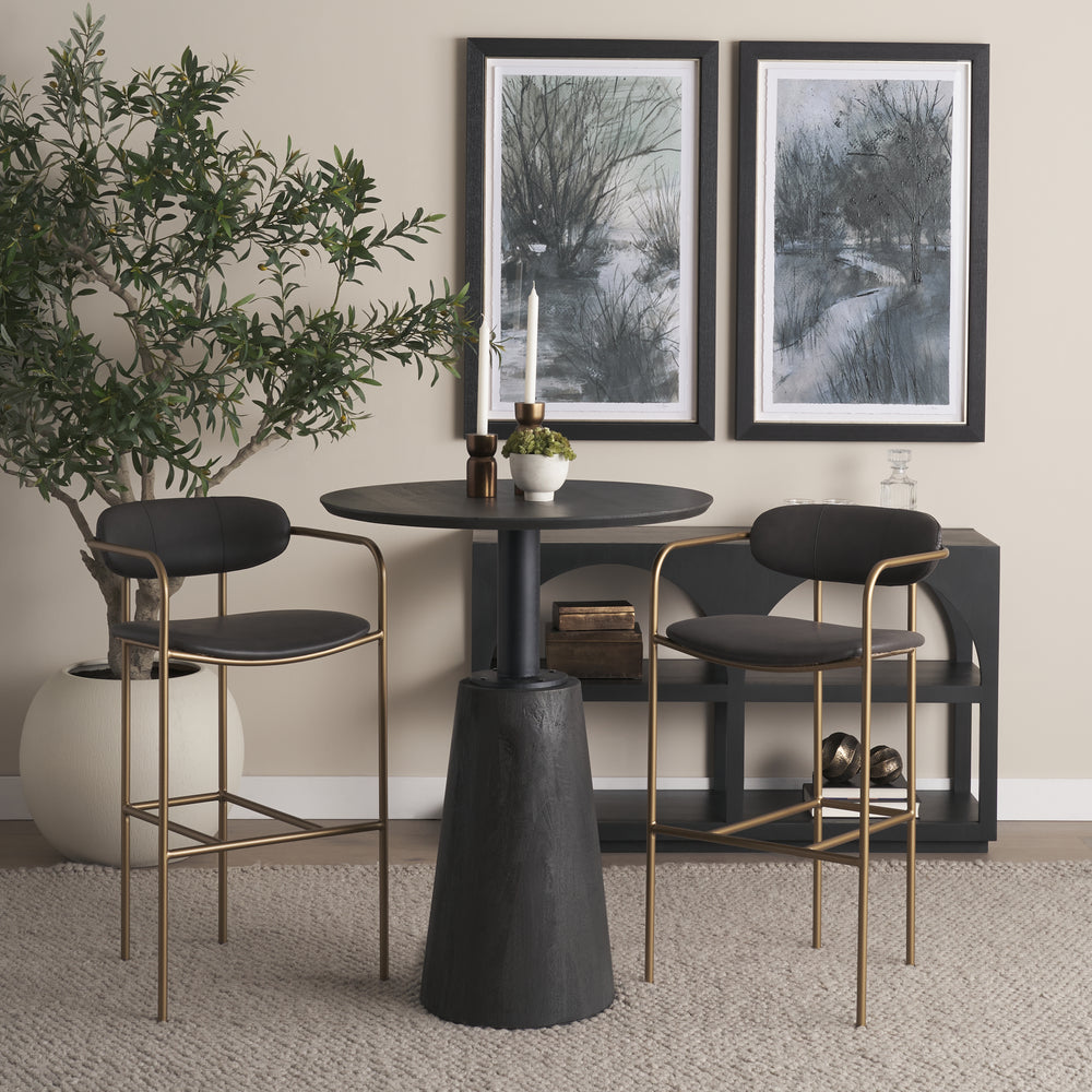 Parker 2024/25 Leather Seat Stool