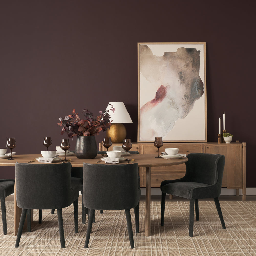 Nolan Slope Fabric Dining Chair