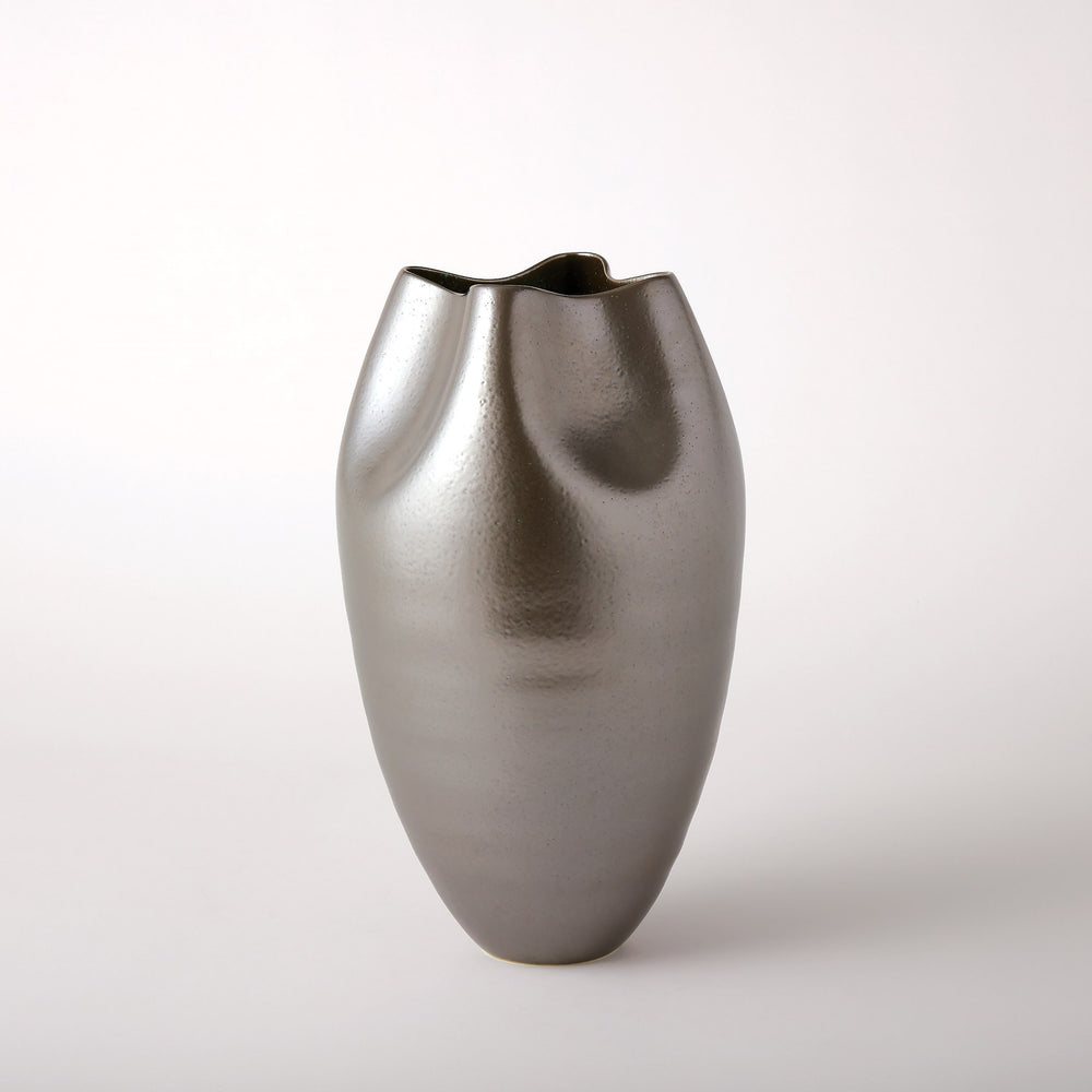 Plait Vases Silver Haze
