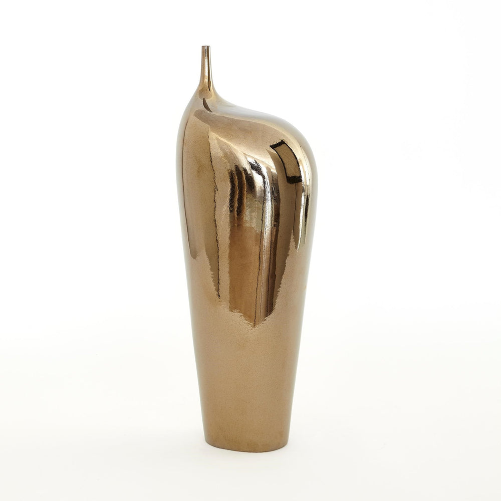 Offset Neck Object Bronze Crackle