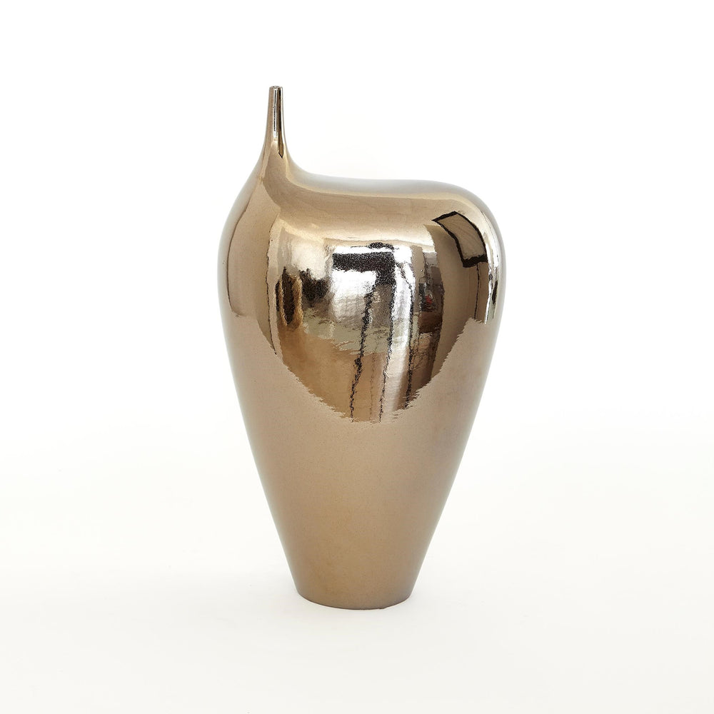Offset Neck Object Bronze Crackle