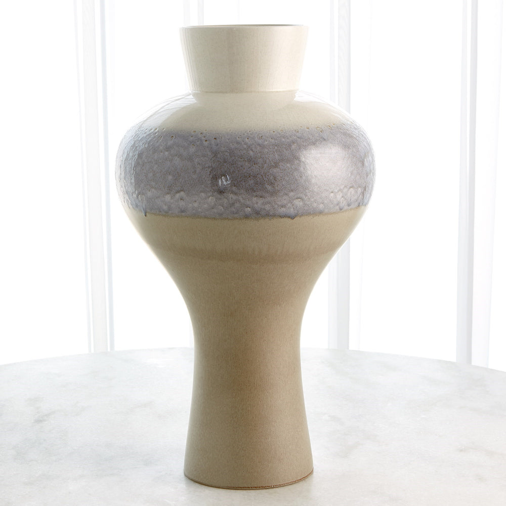 Cream Rises Swell Vases
