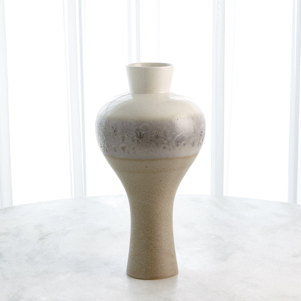 Cream Rises Swell Vases