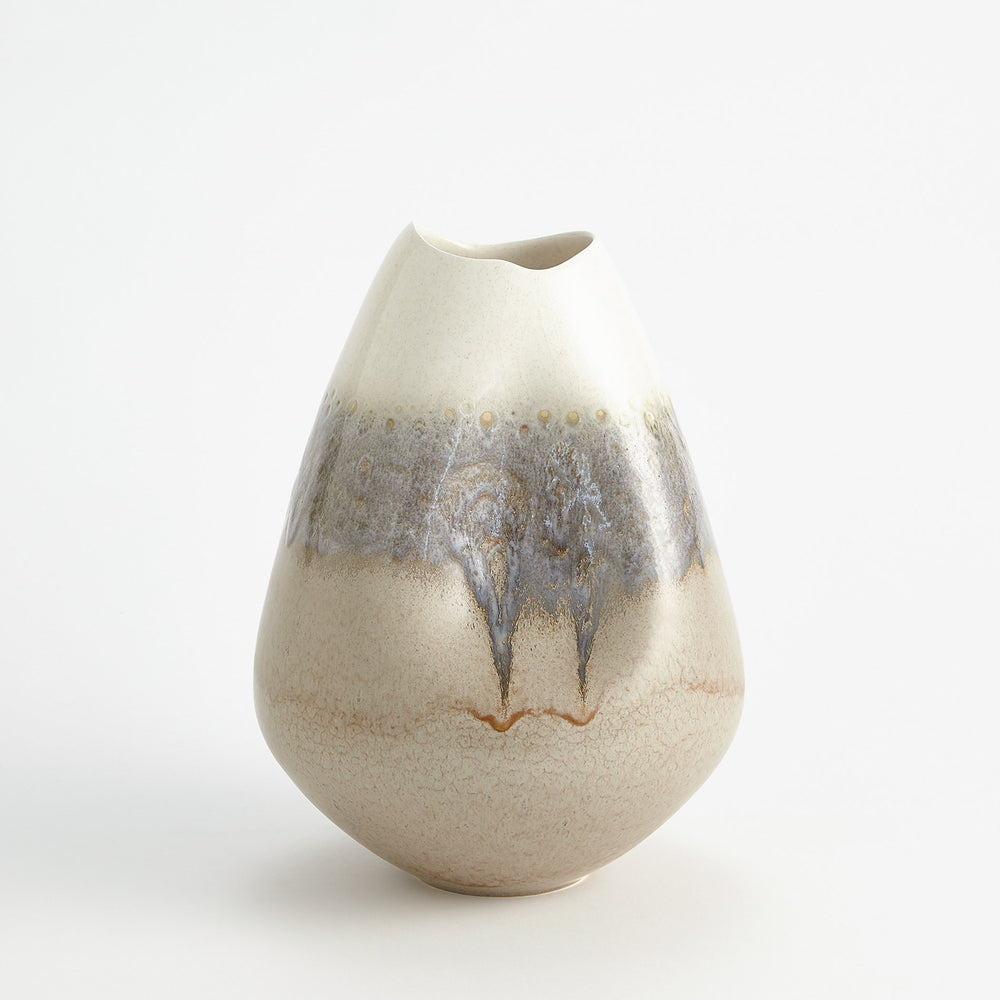 Crème Rises Fonds Vases