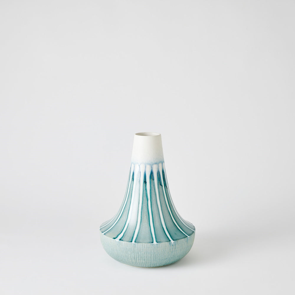 Striped Flair Vases Lamb's Ear