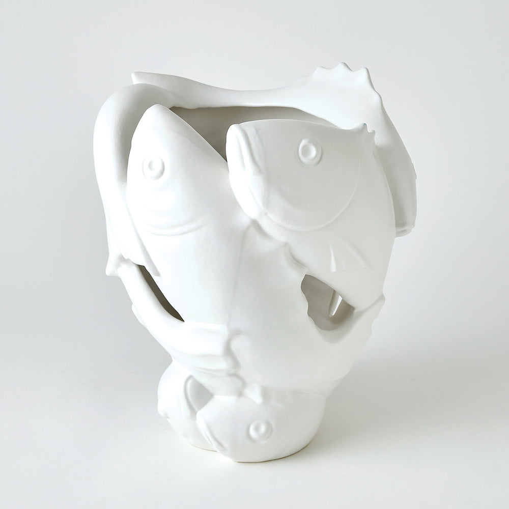 Circulating Fish Vases