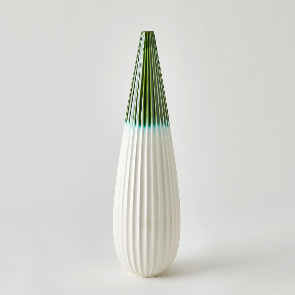 Furrow Taper Vases