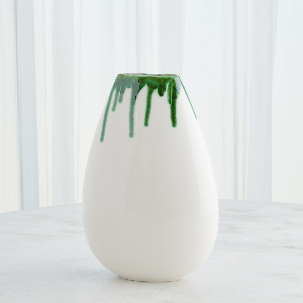 Giant Teardrop Bowl and Vases