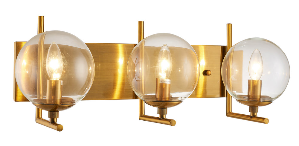 Bethel International Canada - Three Light Wall Sconce - Bronze- Union Lighting Luminaires Decor