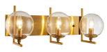 Bethel International Canada - Three Light Wall Sconce - Bronze- Union Lighting Luminaires Decor