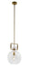 Bethel International Canada - One Light Pendant - Brass- Union Lighting Luminaires Decor