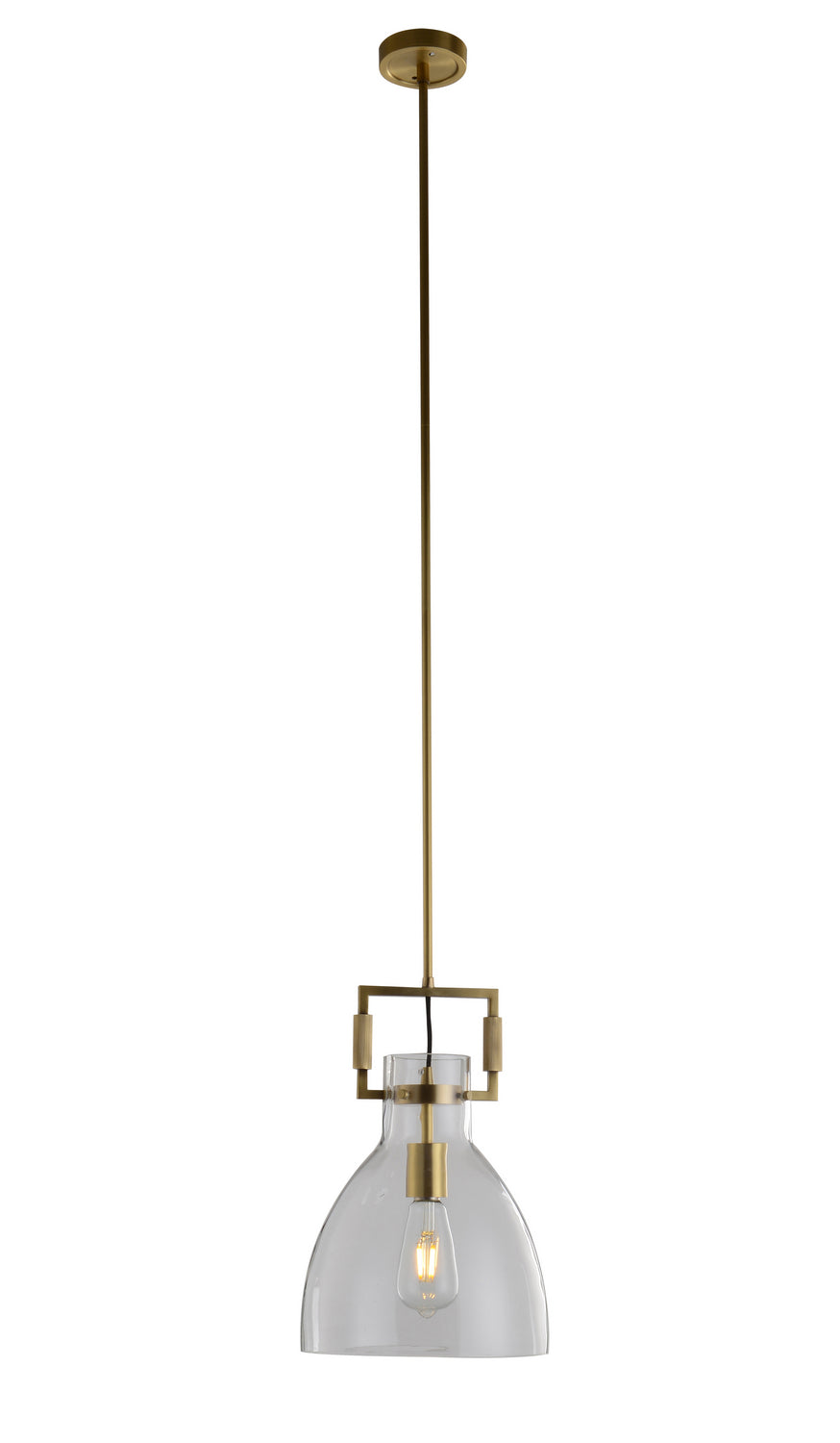 Bethel International Canada - One Light Pendant - Brass- Union Lighting Luminaires Decor