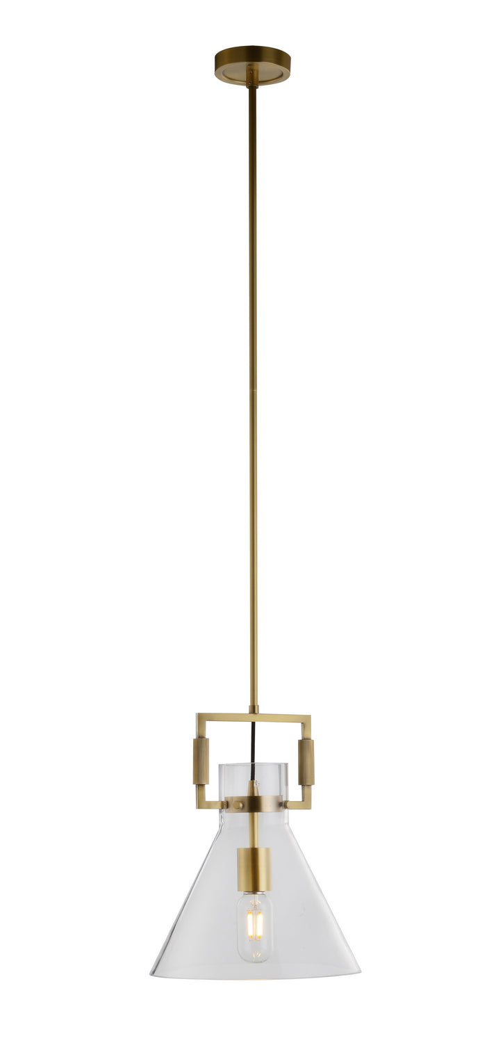 Bethel International Canada - One Light Pendant - Brass- Union Lighting Luminaires Decor