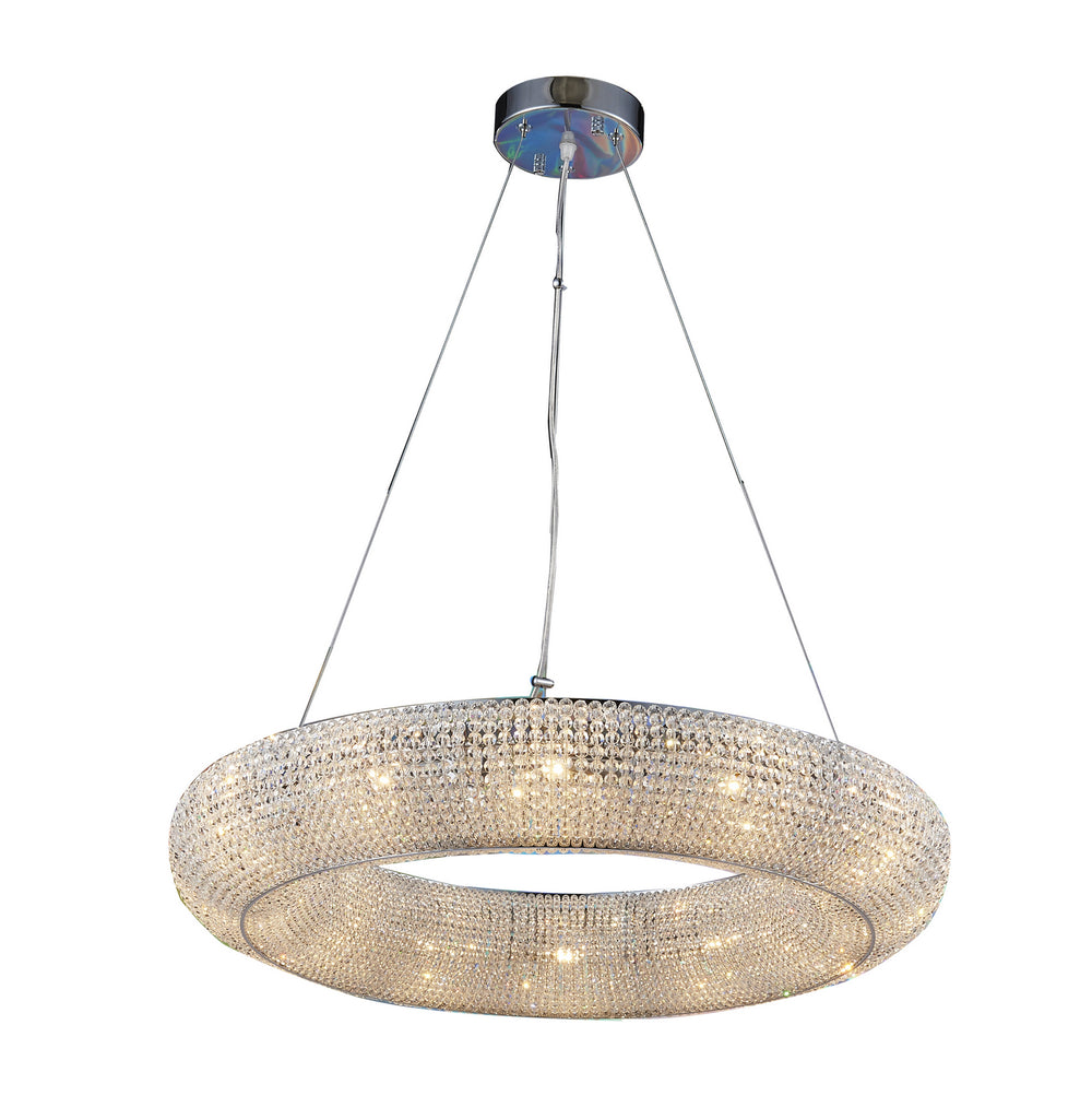 Bethel International Canada - 12 Light Chandelier - Chrome- Union Lighting Luminaires Decor
