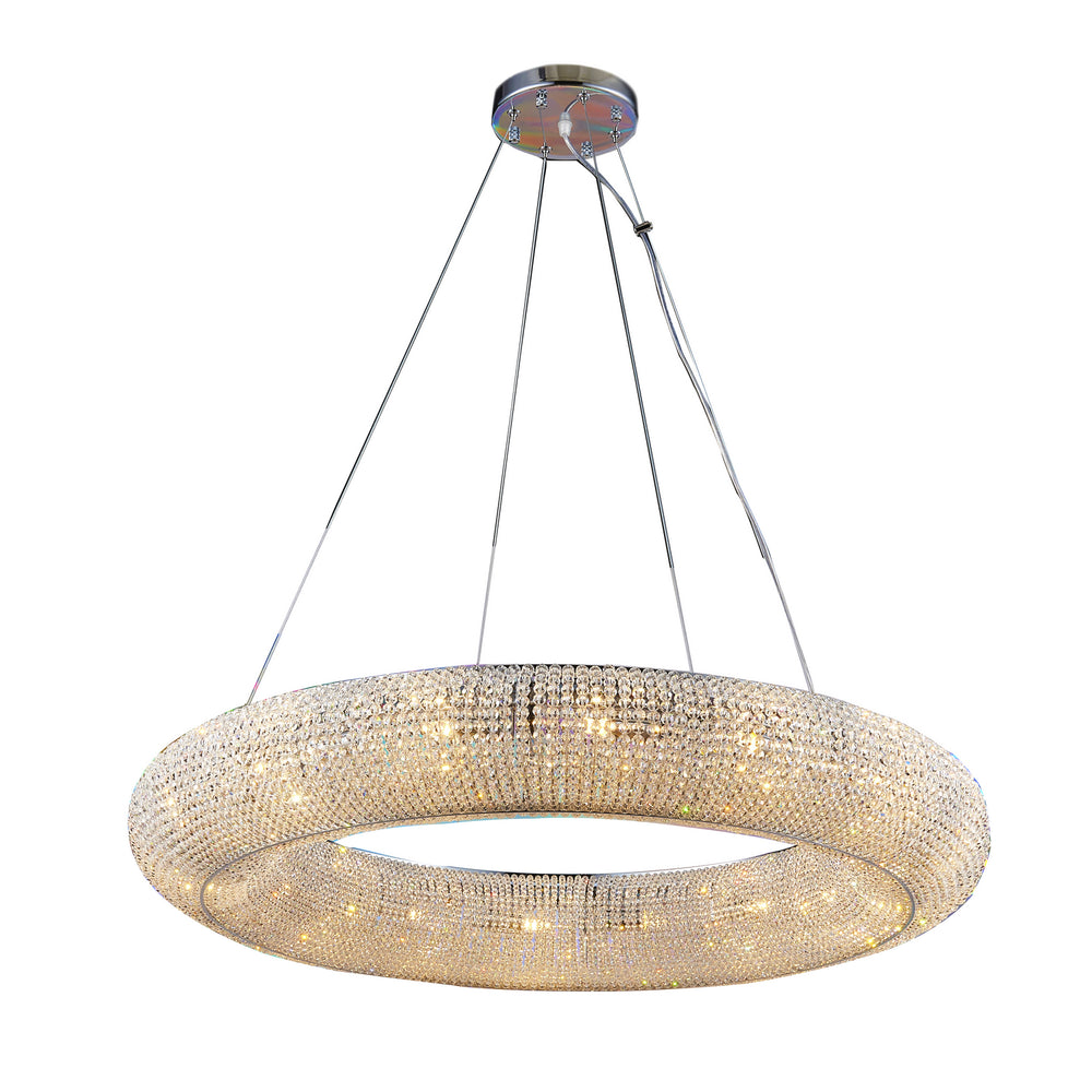 Bethel International Canada - 16 Light Chandelier - Chrome- Union Lighting Luminaires Decor