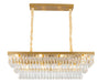 Bethel International Canada - 12 Light Chandelier - Gold- Union Lighting Luminaires Decor